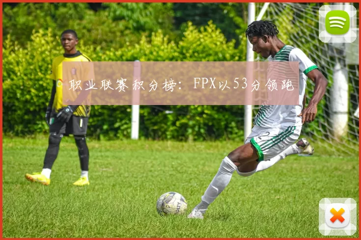 职业联赛积分榜：FPX以53分领跑